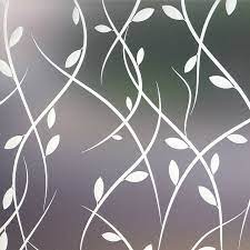 Applying frosted privacy film to your windows and doors is the perfect way to add privacy to any space without giving up the beauty and warmth that natural lighting brings.ê frosted adhesive window films are both functional and decorative and allow you to create privacy by obstructing the view from the outside without giving up natural light penetration.ê this adhesive privacy film is. Self Adhesive Window Cover Modern Privacy Window Film Frosted Swirl Design Windows Building Hardware