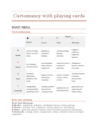Aug 04, 2021 · start the game. Cartomancy With Playing Cards Psychology Behavioural Sciences