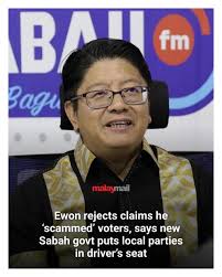 Ewon Benedick denies “scam” claims, says Sabah First means fighting for  rights.