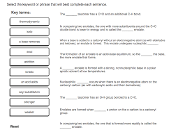 Solved Select The Keyword Or Phrase That Will Best Comple Chegg Com