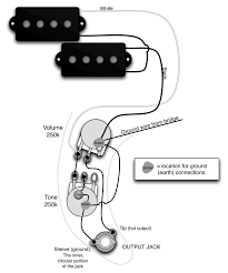 Wiring kit for import fender jazz bass complete w diagram. 2