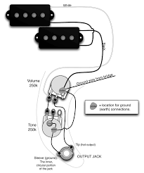 The gray wire also goes to ground unless a buffered input preamp is used like an audere, in which case the black wire goes into the preamp common and the gray wire goes to ground. 2