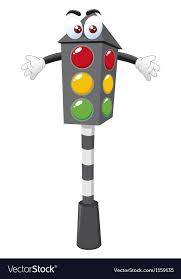 Traffic Signals Vector Image On Vectorstock Traffic Signal Kids Vector Vector Free