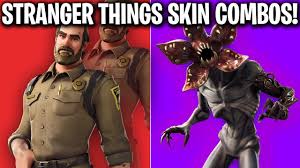 In today's i showcase the reactive. Best Fortnite X Stranger Things Skin Combos Fortnite Stranger Things Skin Combos By Mitchgames247