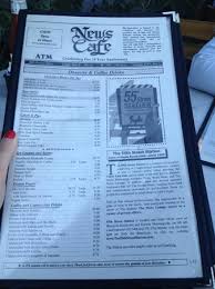 The news cafe is a key miami beach standby for those looking for a good time! Menu Picture Of News Cafe Miami Beach Tripadvisor