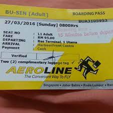 10,127 likes · 14 talking about this. Aeroline Bus Ticket Kl Sin 1 Tickets Vouchers Event Tickets On Carousell