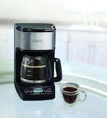 Capresso 5 cup coffee maker. Amazon Com Capresso 5 Cup Mini Drip Coffee Maker Black And Stainless Steel Kitchen Dining
