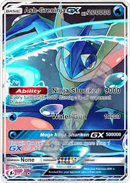 Ash Ketchum Mega M Greninja Gx Ex Orica Pokemon Card Pikachu In 2020 Pokemon Cards Cool Pokemon Cards Pokemon Cards Legendary