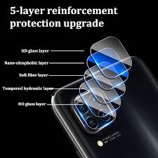 Glazen screenprotector voor de camera lens van de huawei p40 lite. For Huawei P40 Lite Camera Lens Tempered Glass Screen Protector Metal Ring Ebay