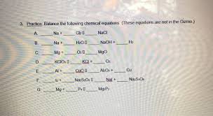 Other tests are available if you're practicing balancing equations for both mass and charge. Balancing Chemical Equations Gizmo Answers Key Tessshebaylo