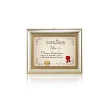 Vous aurez besoin d'un diplôme d'études secondaires pour cet emploi. Diplome Dhonneur Recompense Personnalise Cadre Luxe Amalgame Imprimeur Graveur