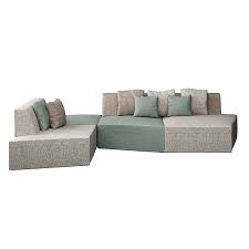 Choose your own depth and back rest height, mixing fabrics and hues, to create. Slide Sofa Lago Composition 0347