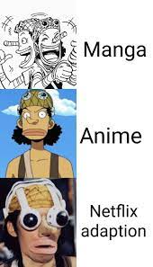 God Usopp Netflix Adaptation One Piece Funny One Piece Meme One Piece Pictures