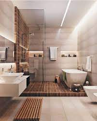 Desain kamar mandi mewah dan minimalis. Desain Kamar Mandi Mewah Dan Modern Yang Nyaman