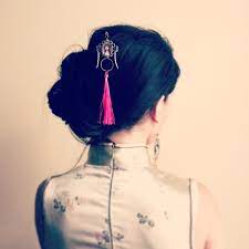 Epingle Sur Pic A Cheveux Japonais Esprit Geisha Mes Tites Lilis