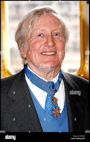 Claude Rich at a ceremony honoring actors Claude Rich, Michel Duchaussoy,  and animator Jose Artur at the Ministry of Culture Stock Photo