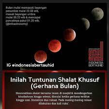 1 Cara Shalat Kusuf Gerhana Matahari Sama Dengan Shalat Khusuf Gerhana Bulan Ibnu Mundzir Berkata Shalat Gerhana Bulan Dilakukan Sama Sebaga Lockscreen