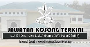 Islam agama ilmu ini adalah untaian mutiara nasihat oleh ustadz yazid bin 'abdul qadir jawas hafidzahullahu ta'ala. Jawatan Kosong Di Majlis Ugama Islam Adat Resam Melayu Pahang Muip 18 Januari 2019 Banyak Jawatan