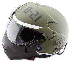 Open Face Scooter Helmet Osbe Gpa Aircraft Tornado Green Army Xxl 63 Cm Amp Up Mask Scooter Helmet Motorcycle Helmets Cool Motorcycle Helmets