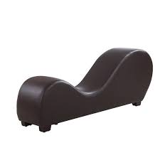 Designed for exercise, it's founded atop a solid wood and plywood base and. Brown Bonded Leather Yoga Chair Stretch Sofa Relax Chair Chaise Lounge Leather Chaise Lounge Leather Loveseat Bonded Leather Loveseat