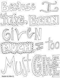 You can, of course, if they are a. Kindness Quote Coloring Pages Doodle Art Alley