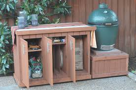 Pin By Big Green Egg Blog On Big Green Egg Tables Big Green Egg Table Green Egg Accessories Big Green Egg Outdoor Kitchen