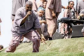 17, 2019, file photo, kanye west appears on stage during a service at lakewood church in houston. Kanye West Tweets New Album Donda Is Out On Friday The Fader