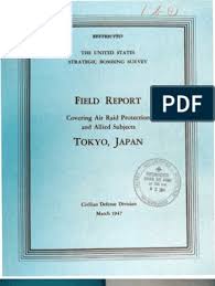Uang ke amril atau lewat iwan sakai. Ussbs Report 4 Field Report Covering Air Raid Protection And Allied Subjects Tokyo Japan Ocr Violence Armed Conflict