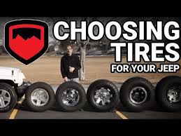 Teraflex Tech Choosing Tires For Your Jk