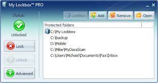 To unlock this folder you should either start my lockbox control panel and click unlock . Protege Tus Carpetas Con My Lockbox