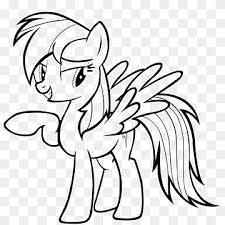 Holiday coloring pages my little pony derpy coloring pages in my. Pony Coloring Book Png Images Pngwing