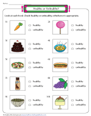 Welcome to esl printables, the website where english language teachers exchange resources: Healthy And Unhealthy Food Worksheets