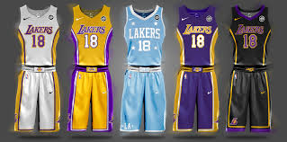 The new lakers uniform system features aero swift and dri fit materials for ultimate comfort and performance. La Lakers Jersey 2018 Cheaper Than Retail Price Buy Clothing Accessories And Lifestyle Products For Women Men