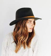 Leo Dark Gray Fedora Hat In 2021 Hats For Women Womens Fedora Winter Hats For Women