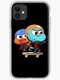 Gumball Darwin Skate Iphone 11 Soft By Plushism Gumball The Amazing World Of Gumball Amazing Iphone Case