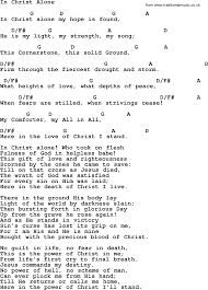 In Christ Alone Chords Yahoo Malaysia Image Search Results In Christ Alone Song Lyrics And Chords Gospel Song Lyrics