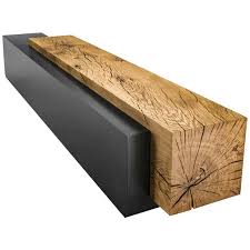 Cedar And Iron Bench In Solid Natural Cedar Wood In 2020 Wood Bench Design Solid Wood Benches Cedarwood