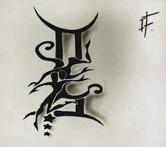 50 Beautiful Gemini Tattoos Designs And Ideas With Meanings Gemini Tattoo Designs Gemini Zodiac Tattoos Gemini Tattoo