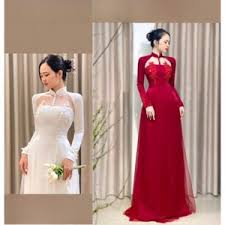Ao Dai Cuoi - Etsy