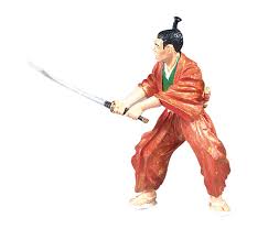 Faites votre choix parmi les nombreuses scènes similaires. Figurine Anniversaire Samourai Kimono Artgato