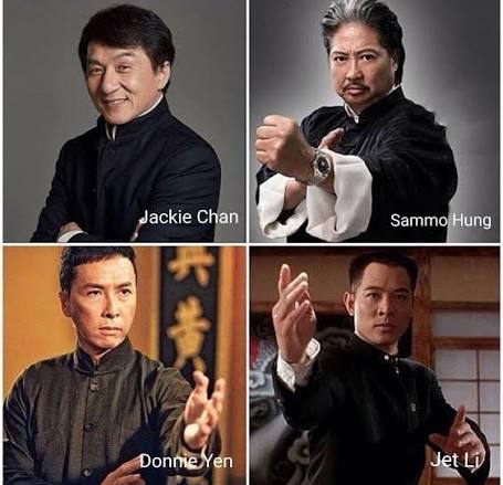 Bruce Lee, Jackie Chan, Sammo Hung, Jet Li or Donnie Yeh?☯️