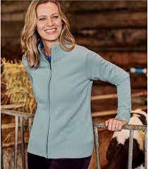Des vêtements qui conjuguent style et confort. Mineral Cardigan A Fermeture Eclair Femme Laine D Agneau Woolover Fr