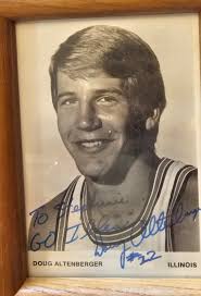 My father standing in front of Dana Hudelson Ford Dealer