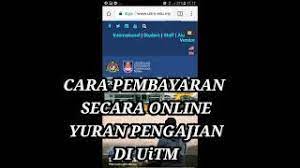 Terdapat beberapa cara yang boleh dilakukan dan kami akan terangkan satu persatu. Cara Pembayaran Yuran Pengajian Uitm Secara Online Cara Kak Z Youtube