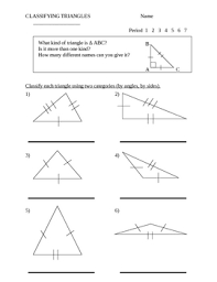 Some of the worksheets for this concept are geometry unit 6 test answers, gina wilson unit 8 homework 1 answers bestmanore, geometry unit 5 test answers, unit 3 relations and functions, identify points lines and planes, classifying triangles date period, loudoun county public schools overview. Classify Triangles Worksheet By Stone Teachers Pay Teachers