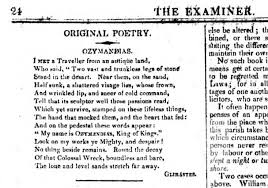 Poem read on a good witch / the witches song poem by ruth bedford poem hunter. Ozymandias Wikipedia