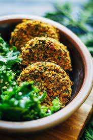 Winter Kale Falafel Well And Full Recipe Healthy Recipes Kale Recipes Vegan Recipes