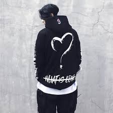 Download Hip Hop Hoodies Sweatshirt Men Women Loving Heart Print Headwear Hoody Hiphop Hoodies Sweatshirts Us Size S Xl Roupas Urbanas Streetwear Roupas De Rap