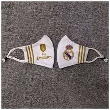Castorama Masque Ffp2 Poussiere Reutilisable Kn95 Real Madrid Blanc Foot Medical Masque Ffp2 Madrid Masque De Protection