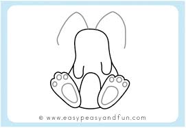 To find them search for bunny feet in the templates. How To Draw A Bunny Cute Step By Step Easy Peasy And Fun